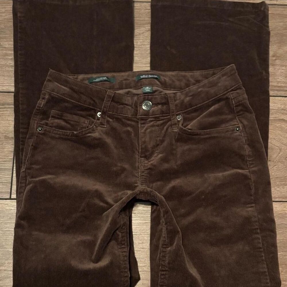 Wild-fable Women's Brown Trousers